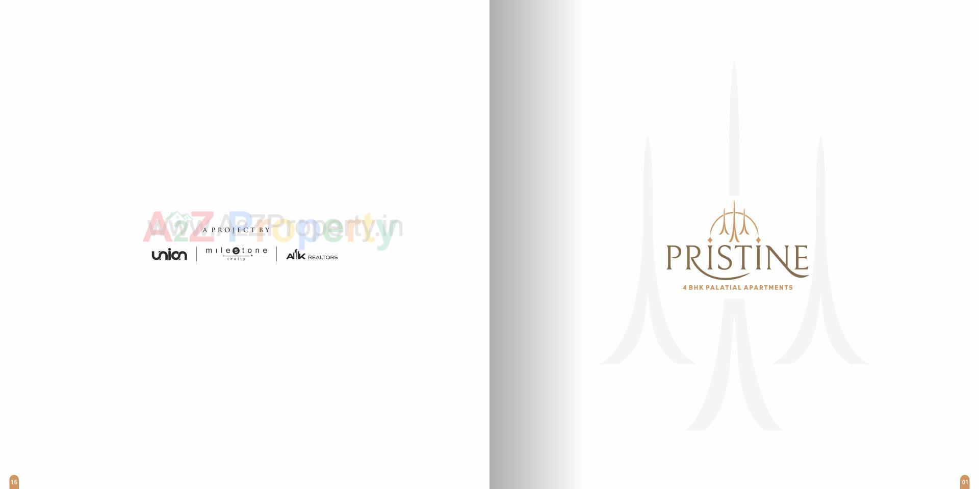  of real estate project Pristine located at Vesu, Surat, Gujarat