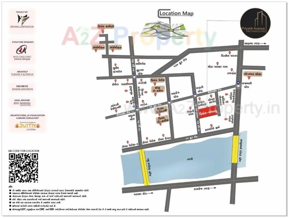  of real estate project Priyank Avenue located at Varachha, Surat, Gujarat
