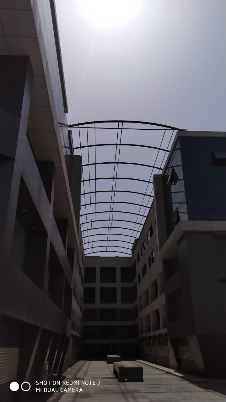 141685_const of real estate project Raajmahal Mall located at Dindoli, Surat, Gujarat