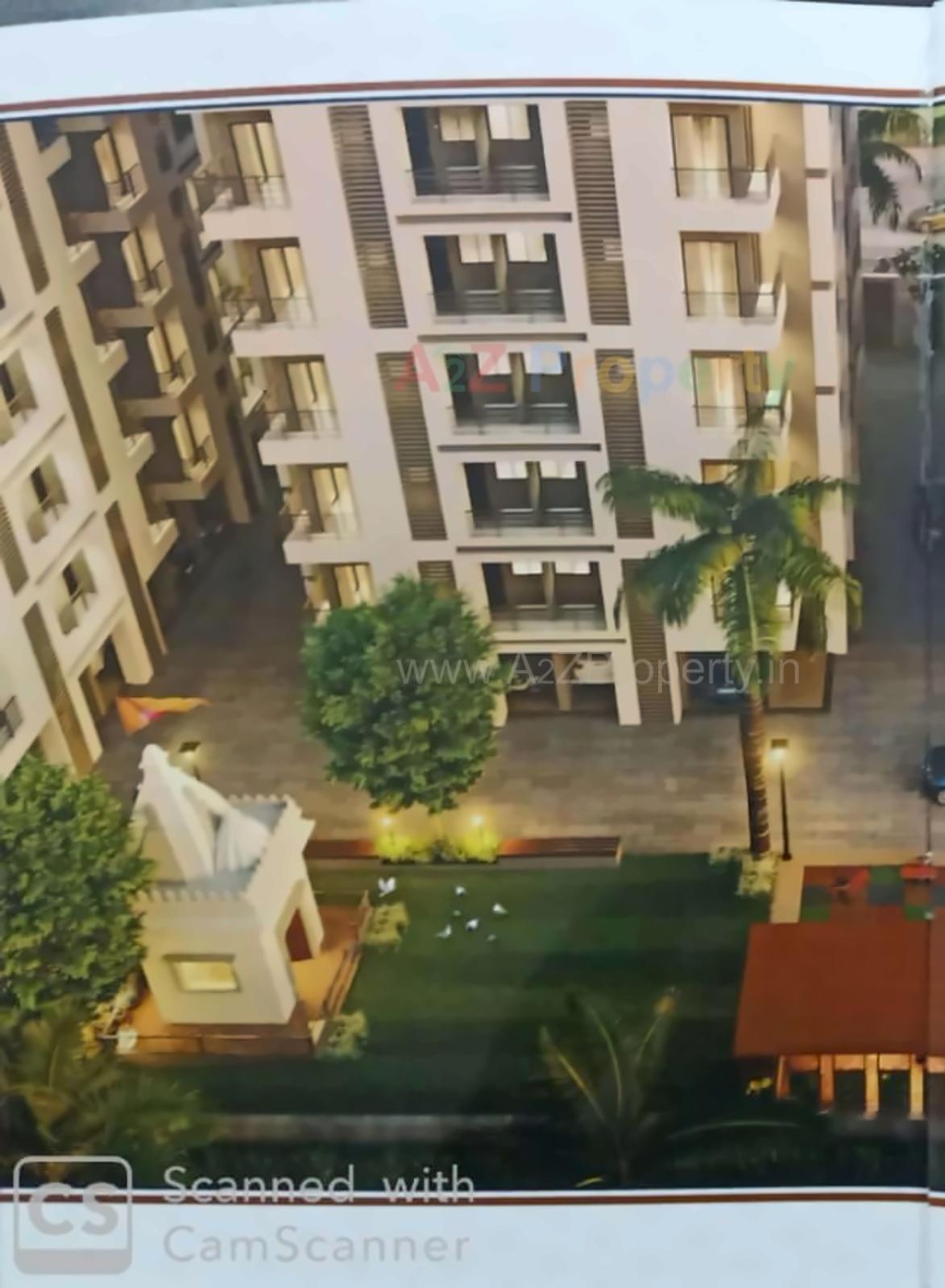 3D Elevation of real estate project Radhe Residency located at Surat, Surat, Gujarat