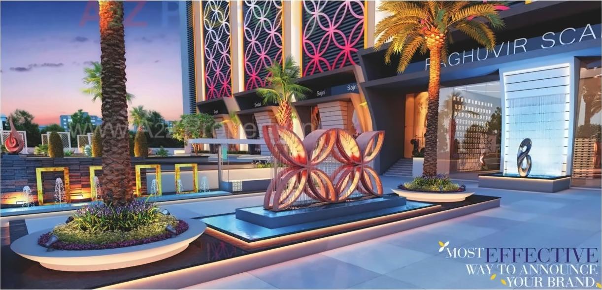 3D Elevation of real estate project Raghuvir Scarlett located at Parvat, Surat, Gujarat