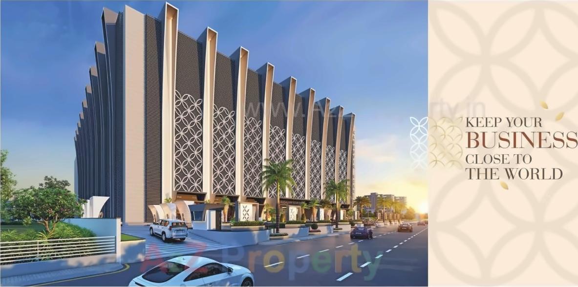 3D Elevation of real estate project Raghuvir Scarlett located at Parvat, Surat, Gujarat