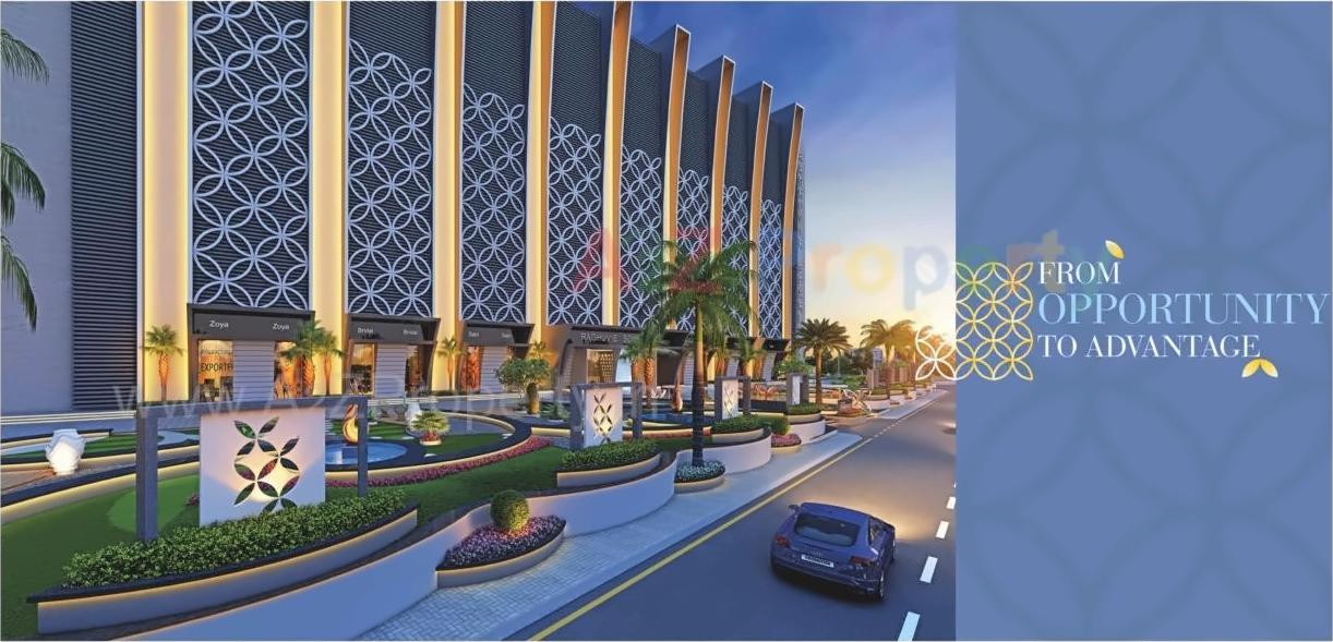 3D Elevation of real estate project Raghuvir Scarlett located at Parvat, Surat, Gujarat