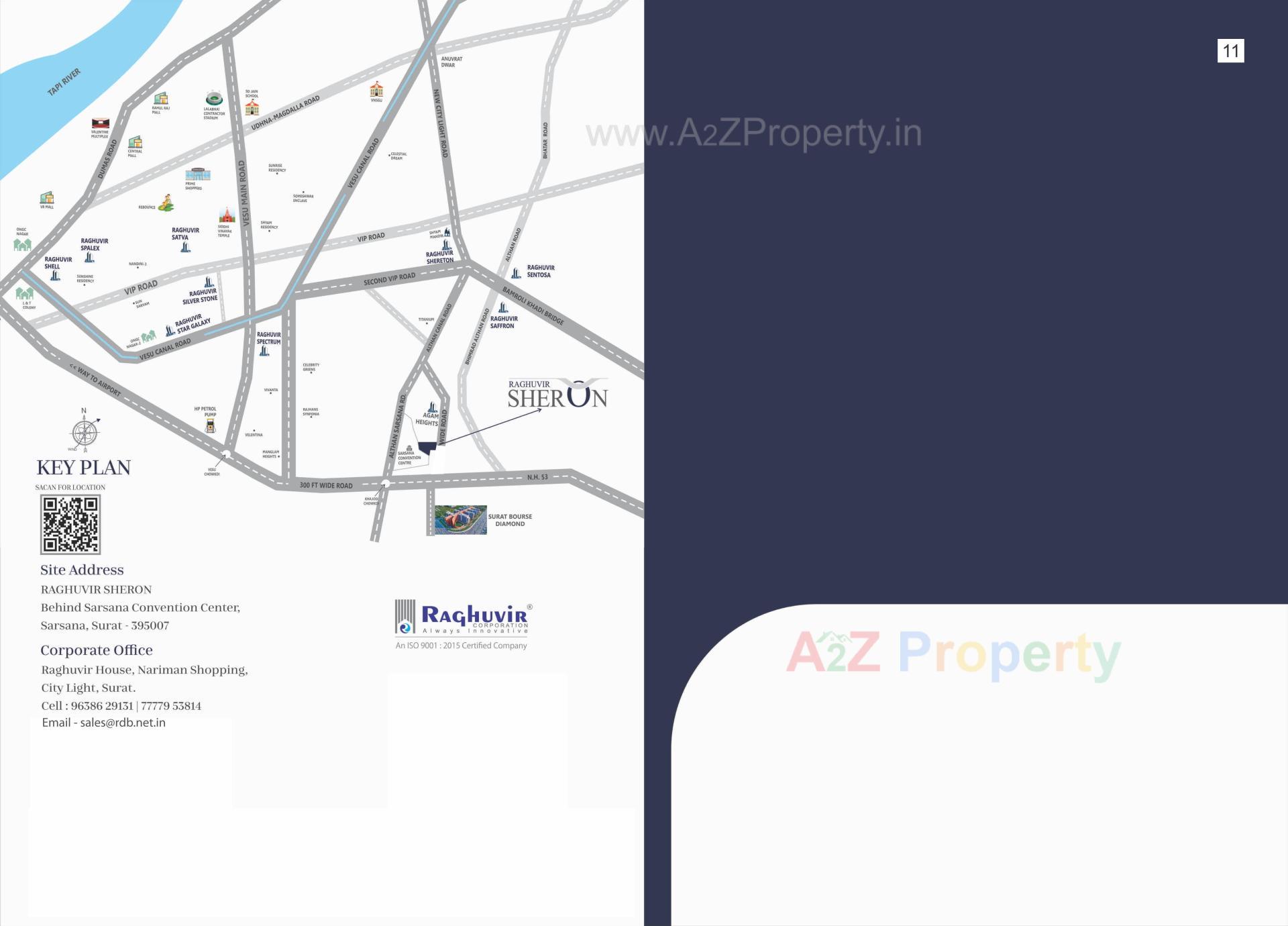  of real estate project Raghuvir Sheron located at Sarsana, Surat, Gujarat