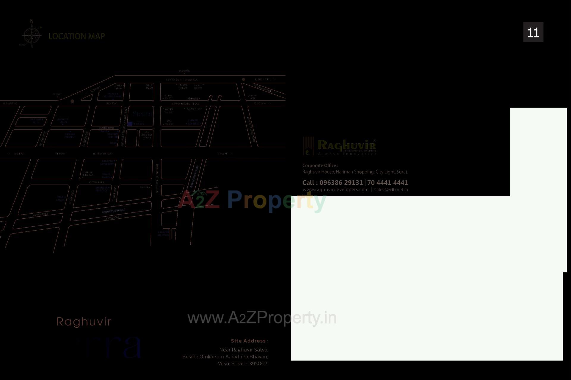  of real estate project Raghuvir Sierra located at Vesu, Surat, Gujarat