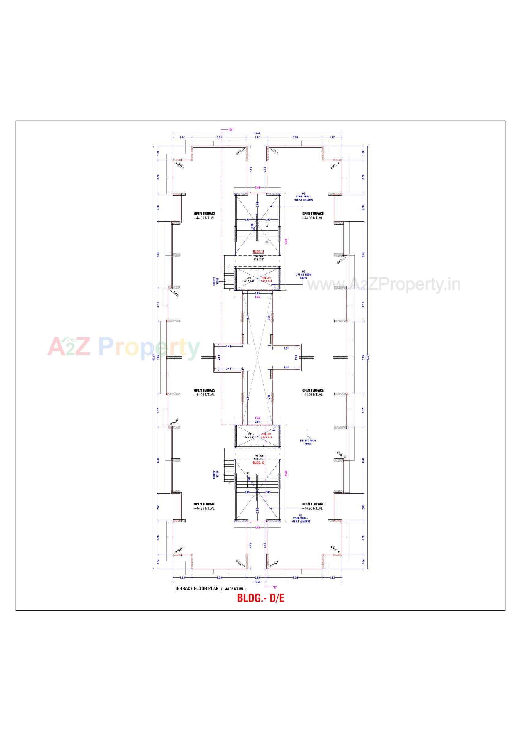 Layout of real estate project Raj Luxuria located at Devadh, Surat, Gujarat