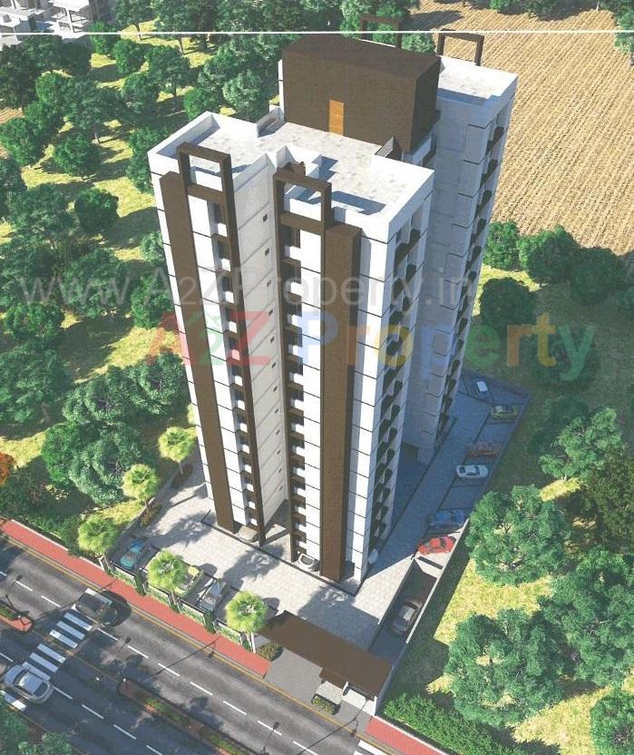 3D Elevation of real estate project Raj Palace located at Katar, Surat, Gujarat