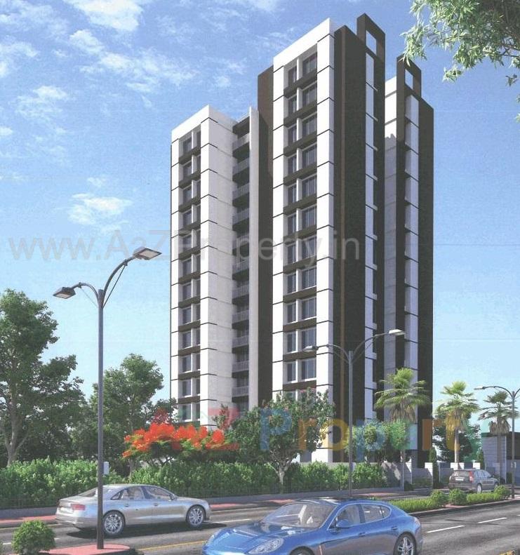 3D Elevation of real estate project Raj Palace located at Katar, Surat, Gujarat