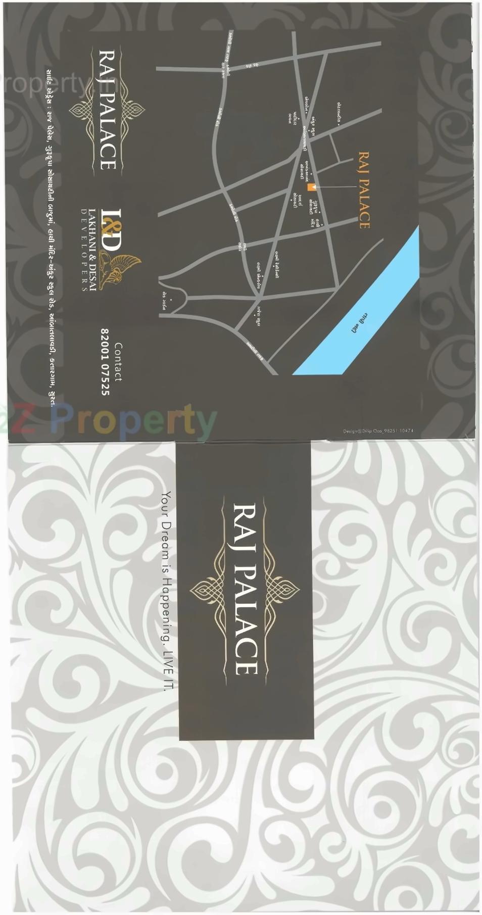  of real estate project Raj Palace located at Katar, Surat, Gujarat