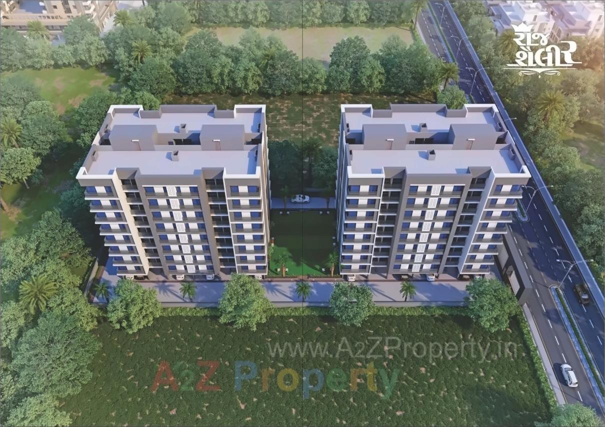 3D Elevation of real estate project Raj Shailee located at Varachha, Surat, Gujarat