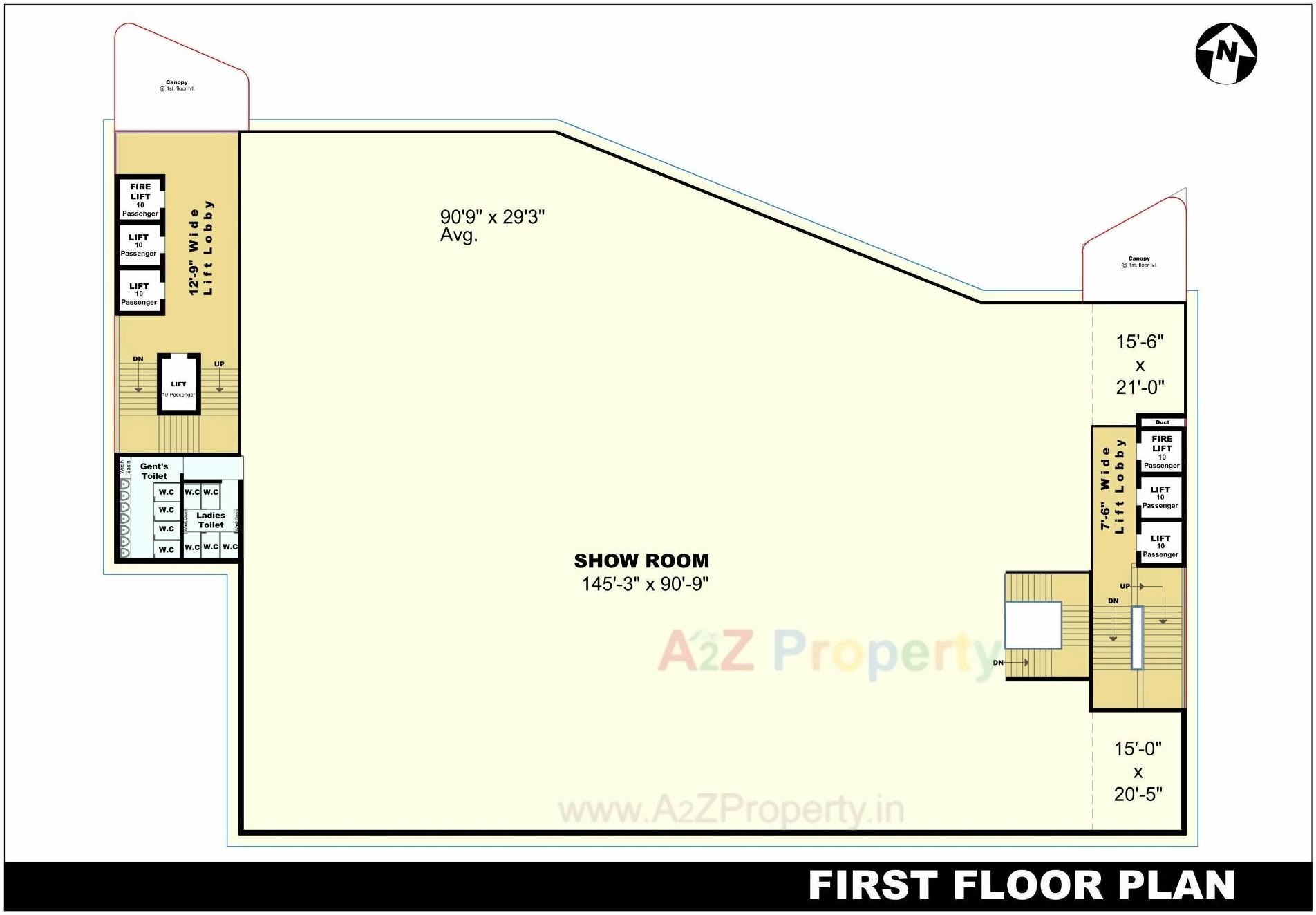 Layout of real estate project Rajhans Flamingo located at Surat, Surat, Gujarat