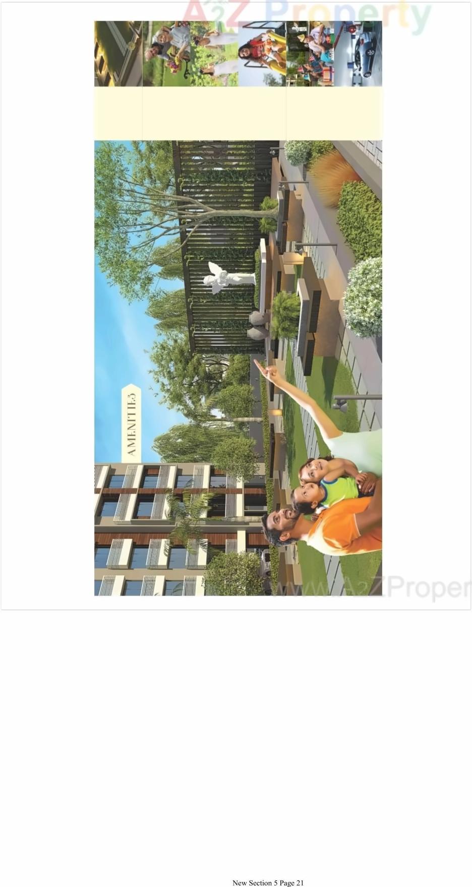 3D Elevation of real estate project Rajhans Stadium Plaza   Residency located at Surat, Surat, Gujarat