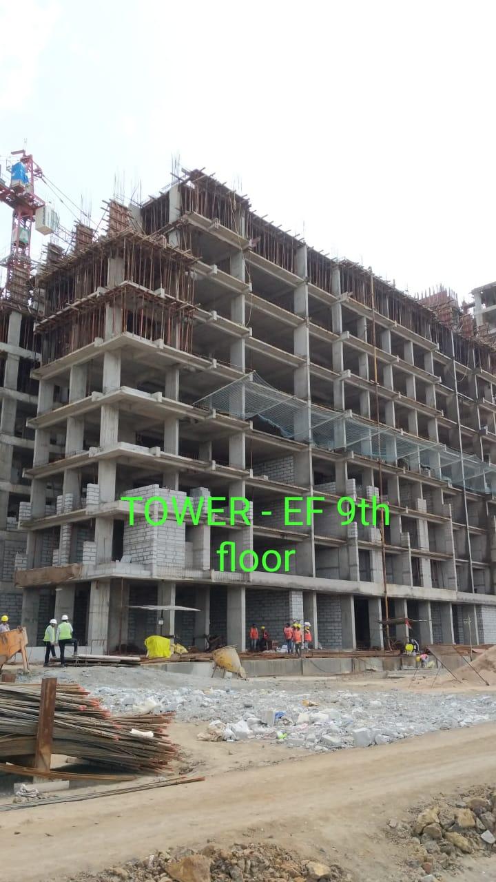 164164_const of real estate project Rajhans Synfonia located at Abhva, Surat, Gujarat