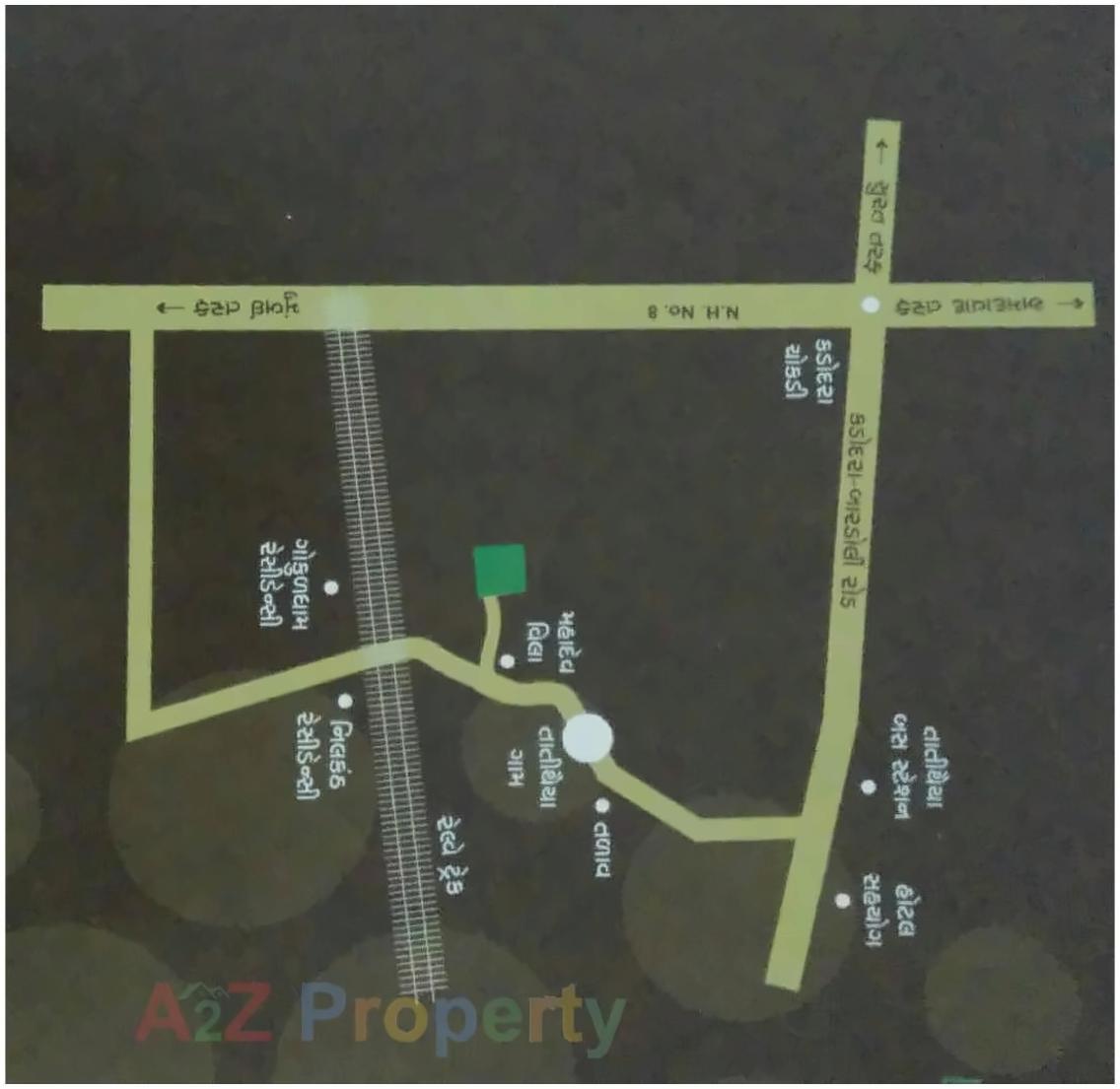  of real estate project Rajmandir Residency located at Tantithaiya, Surat, Gujarat