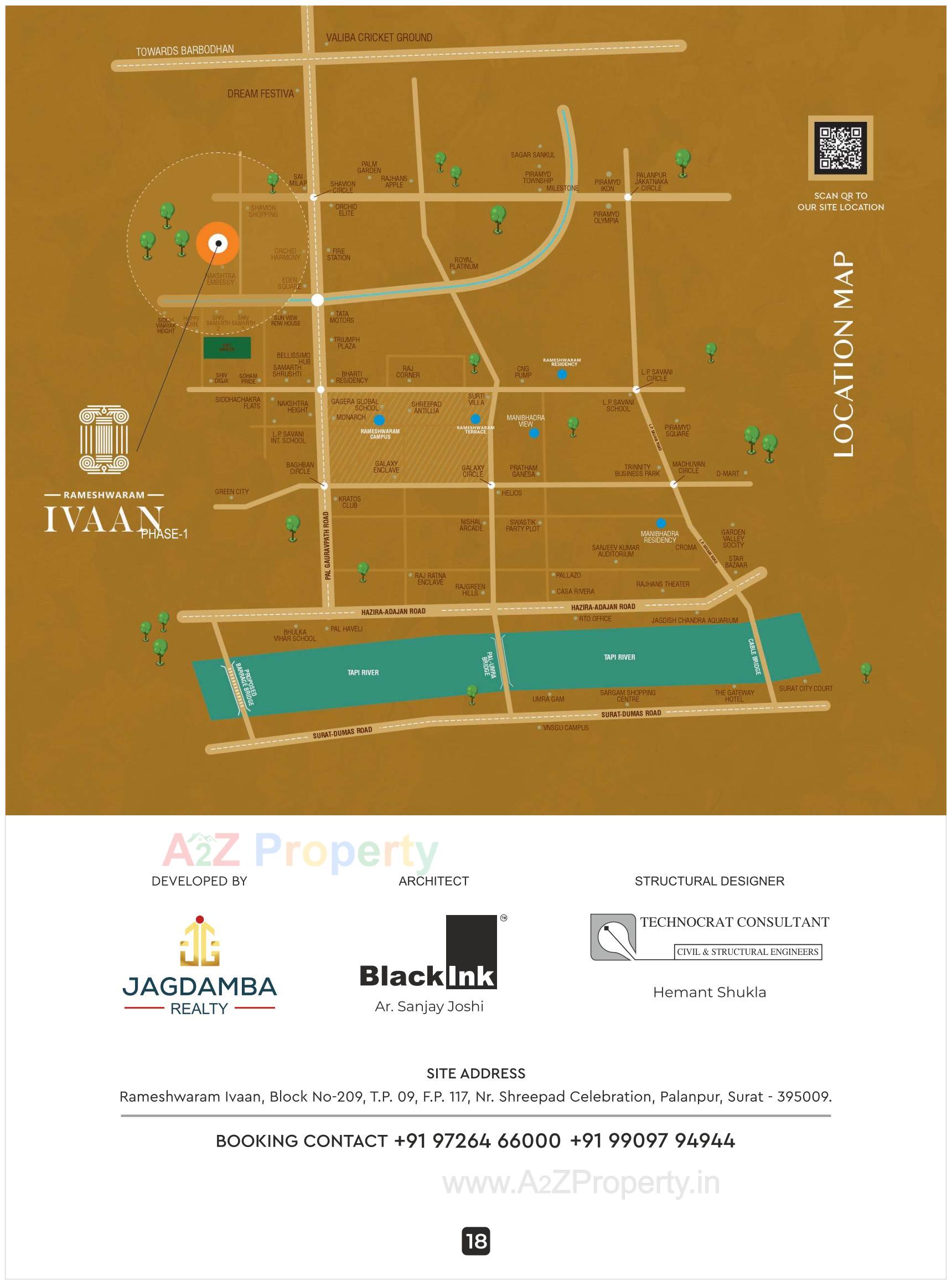 of real estate project Rameshwaram Ivaan located at Palanpor, Surat, Gujarat