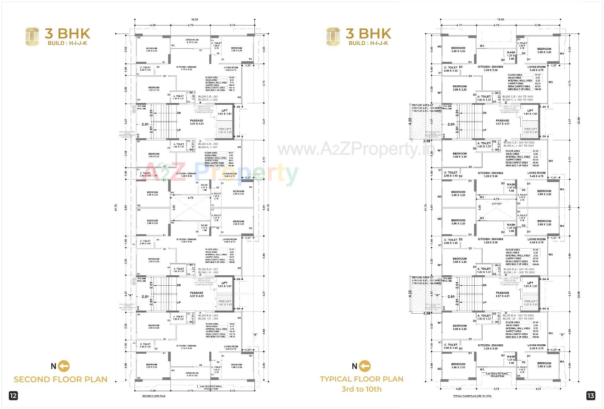 Layout of real estate project Rameshwaram Ivaan located at Palanpor, Surat, Gujarat