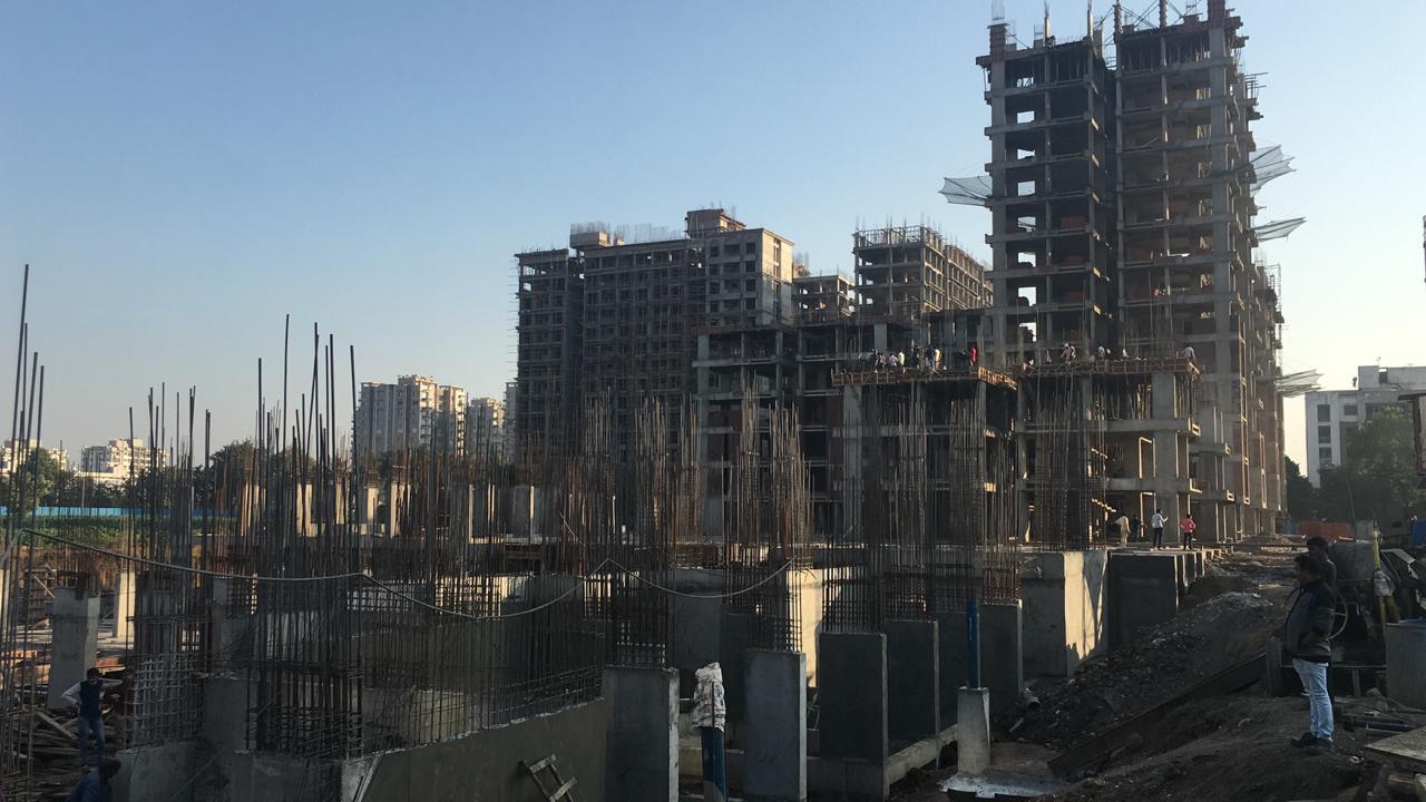 92215_const of real estate project Rameshwaram Regency located at Utran, Surat, Gujarat