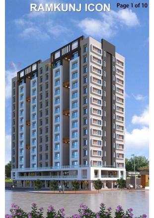Elevation of real estate project Ramkunj Icon located at Sonari, Surat, Gujarat