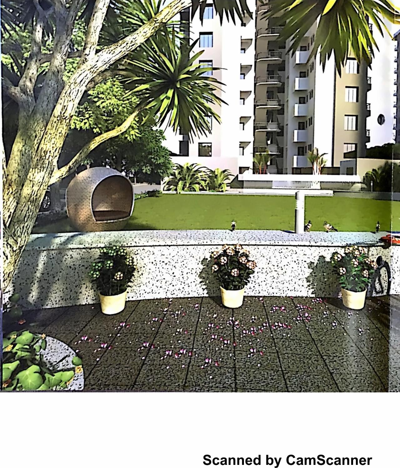 3D Elevation of real estate project Rang Raag Residency located at Jahangir-pura, Surat, Gujarat