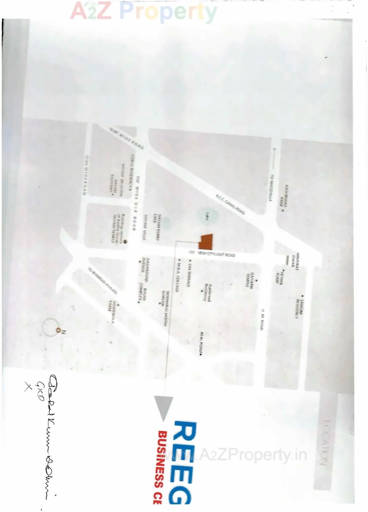  of real estate project Reegus Business Centre located at Bharthana, Surat, Gujarat