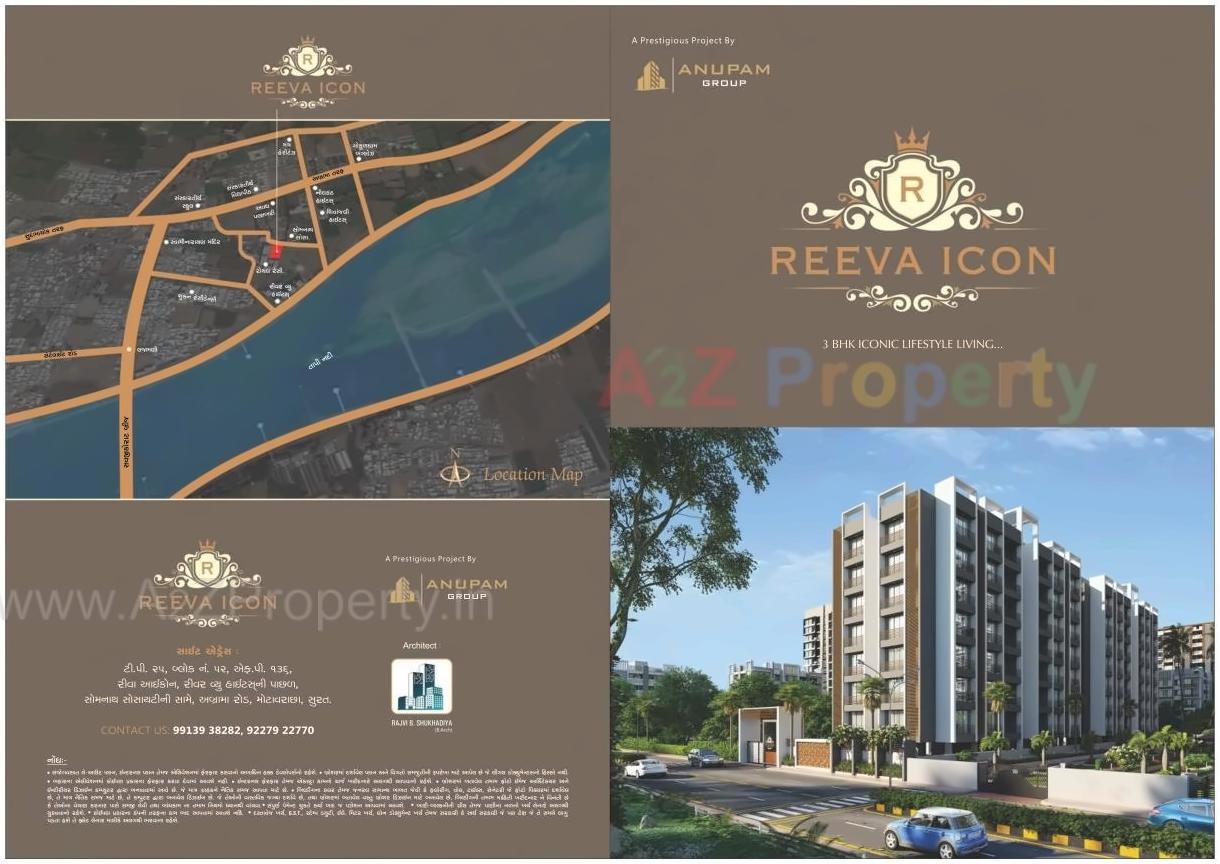  of real estate project Reeva Icon located at Varachha, Surat, Gujarat