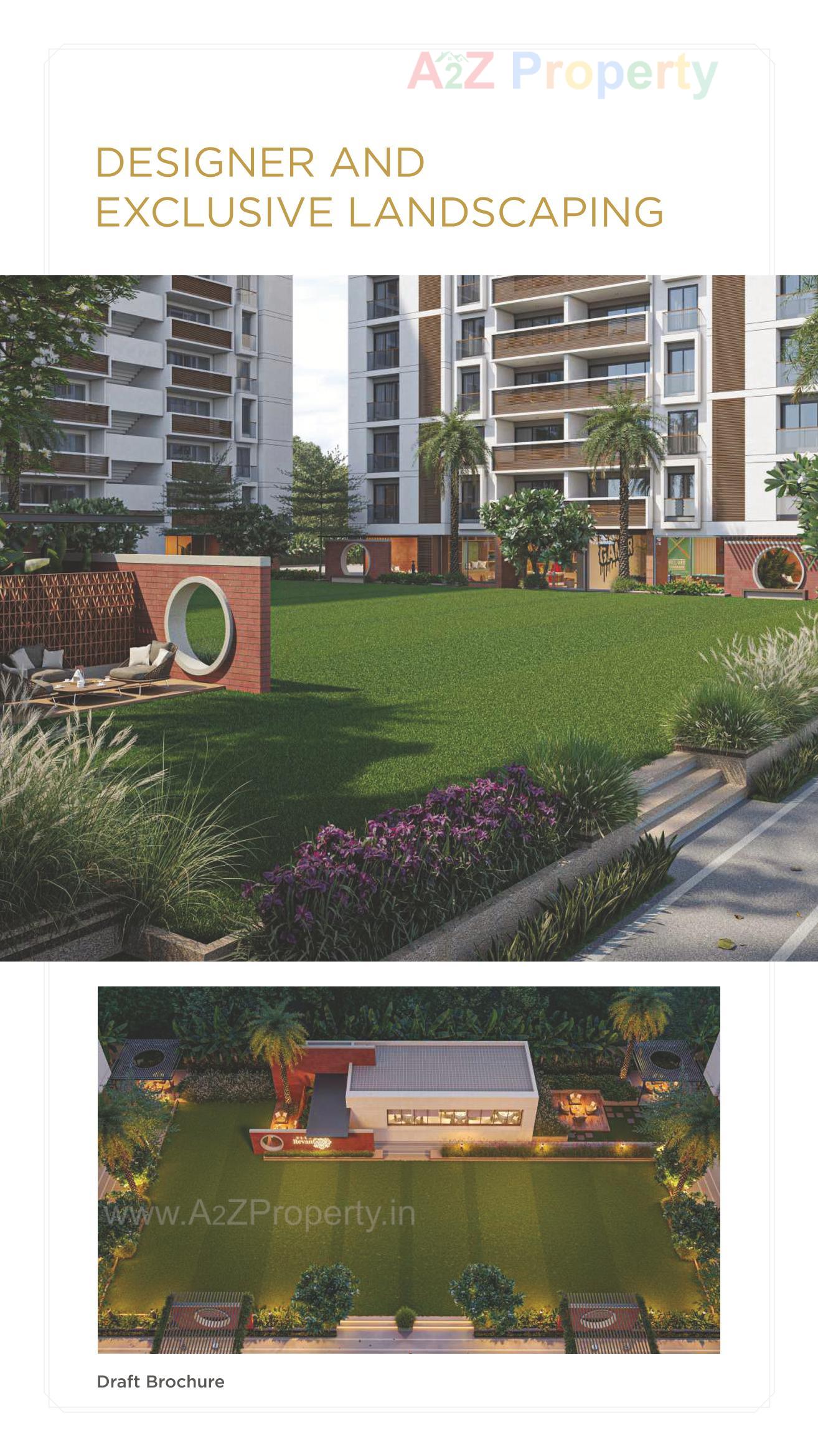 3D Elevation of real estate project Revanta located at Vesu, Surat, Gujarat