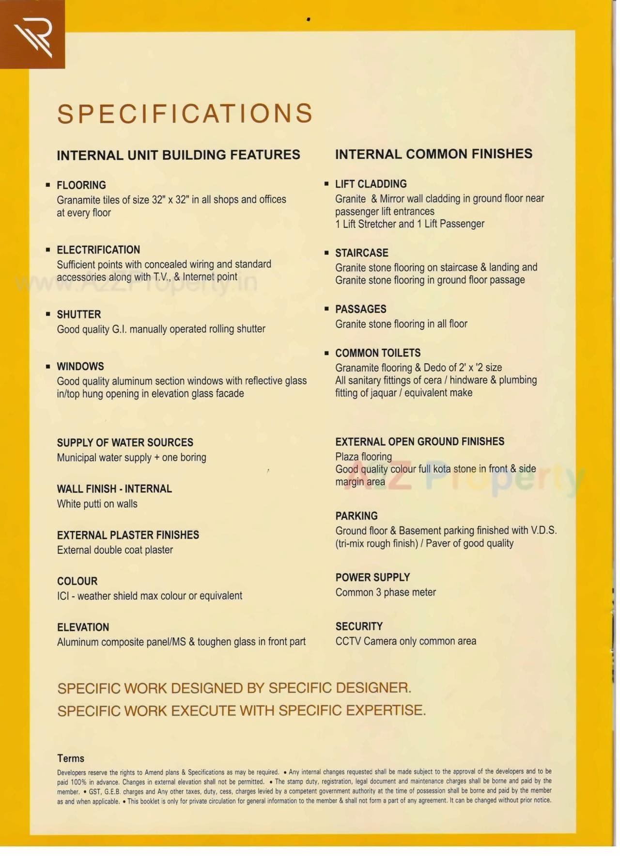  of real estate project Rexona located at Laladarvaja, Surat, Gujarat