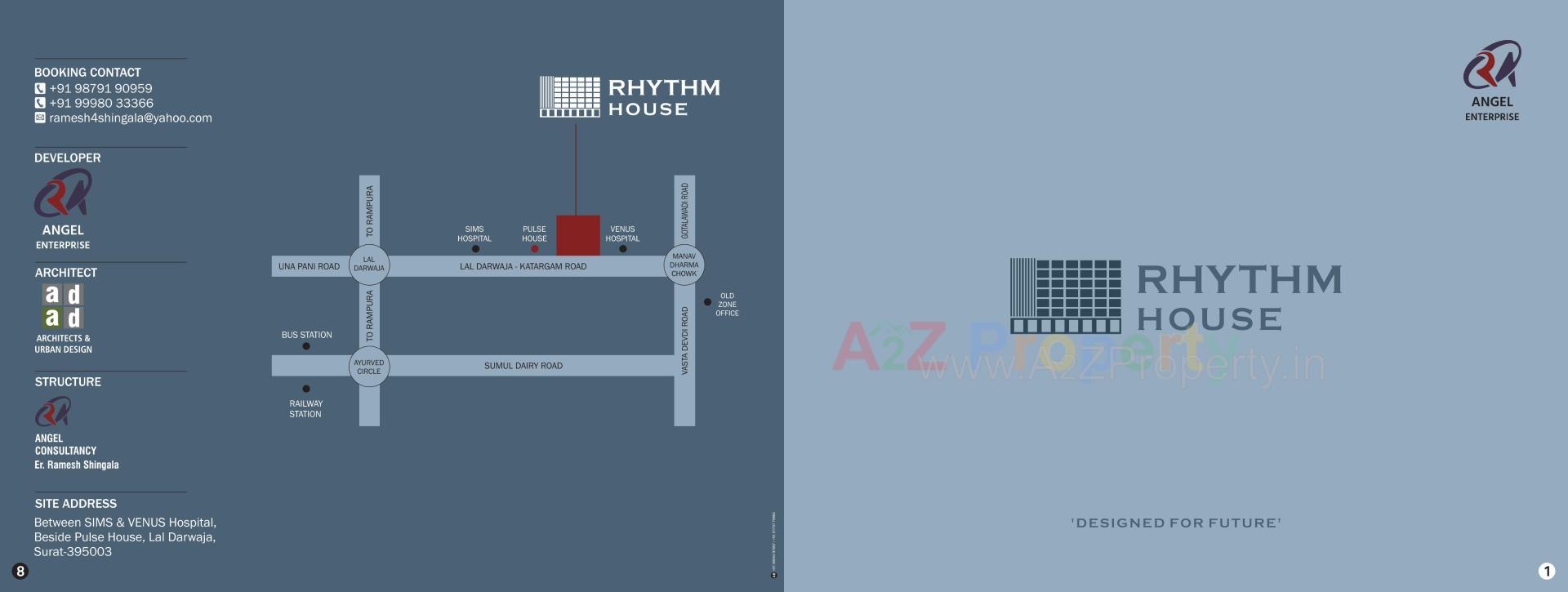  of real estate project Rhythm House located at Lal Darwaja, Surat, Gujarat