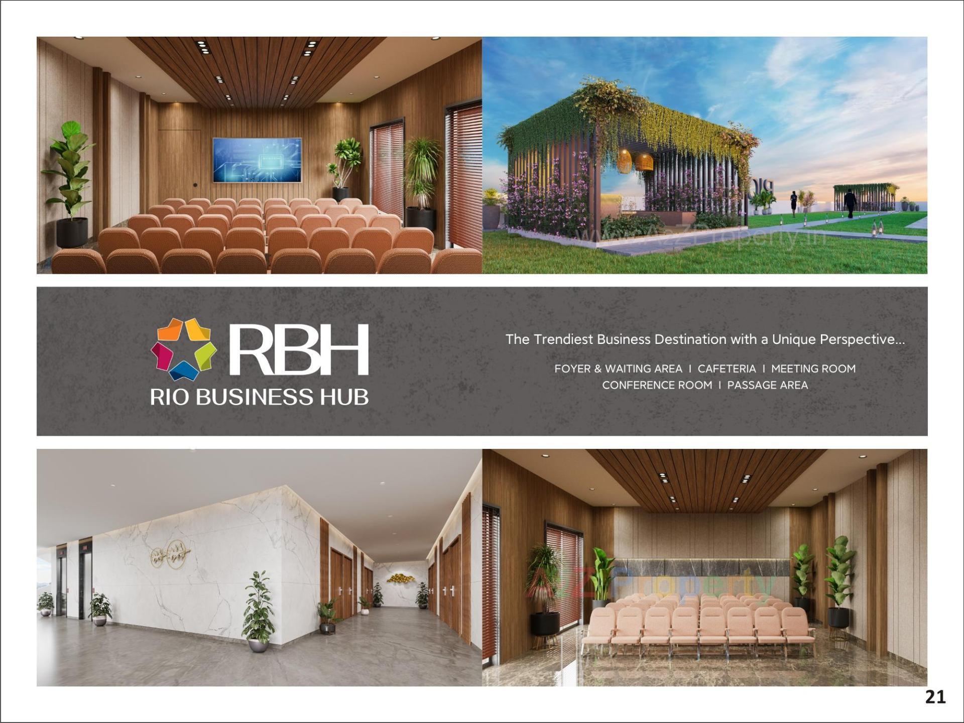 3D Elevation of real estate project Rio Business Hub located at Mo, Surat, Gujarat