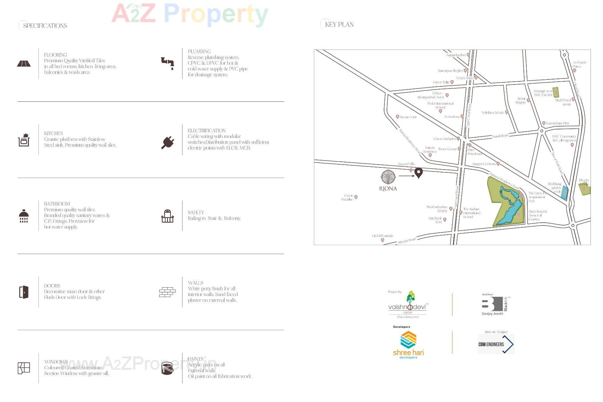  of real estate project Riona located at Surat, Surat, Gujarat