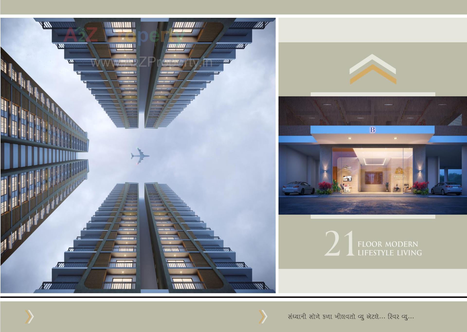  of real estate project Rivanta River View located at Variyav, Surat, Gujarat