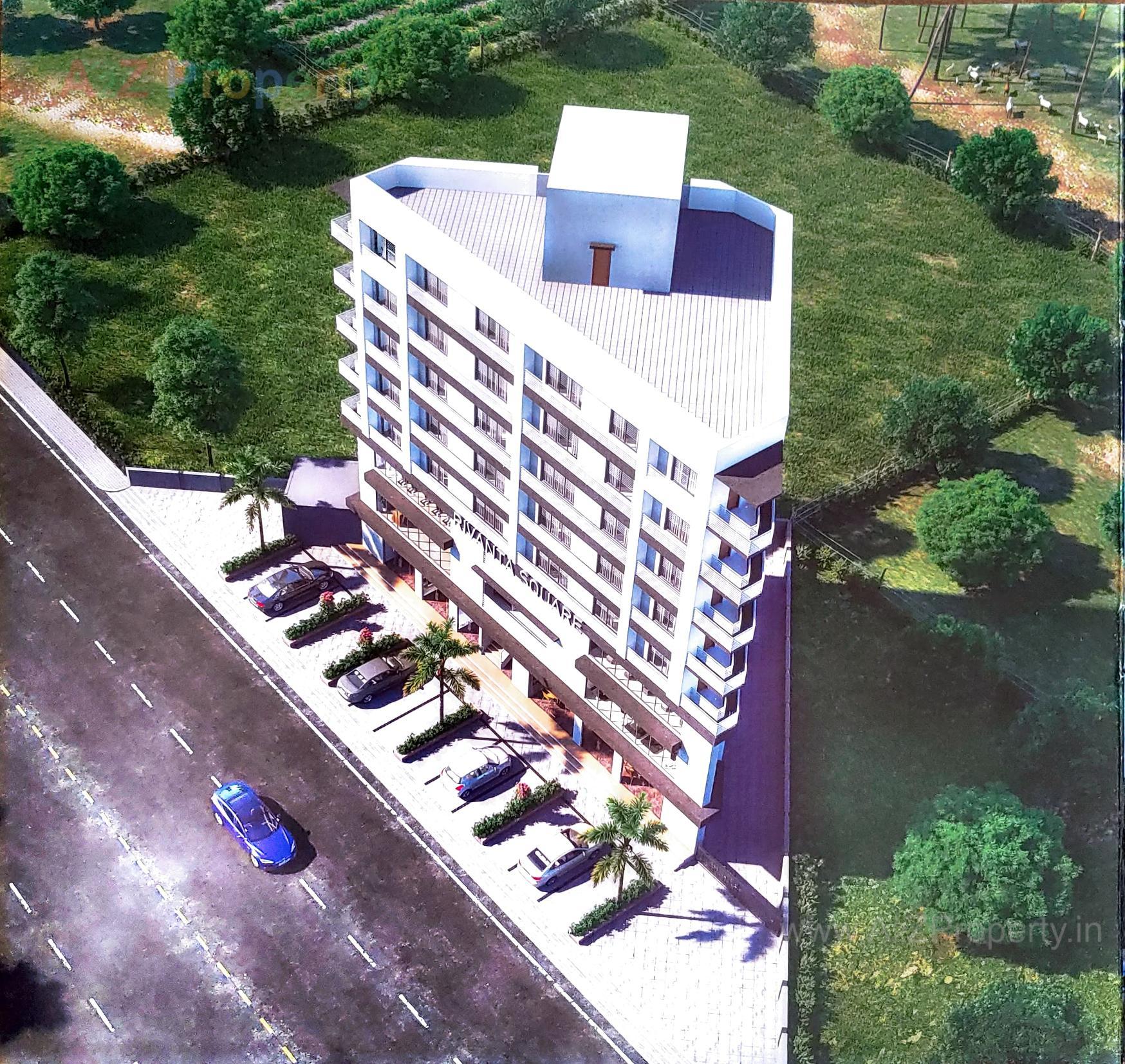 3D Elevation of real estate project Rivanta Square located at Variav, Surat, Gujarat