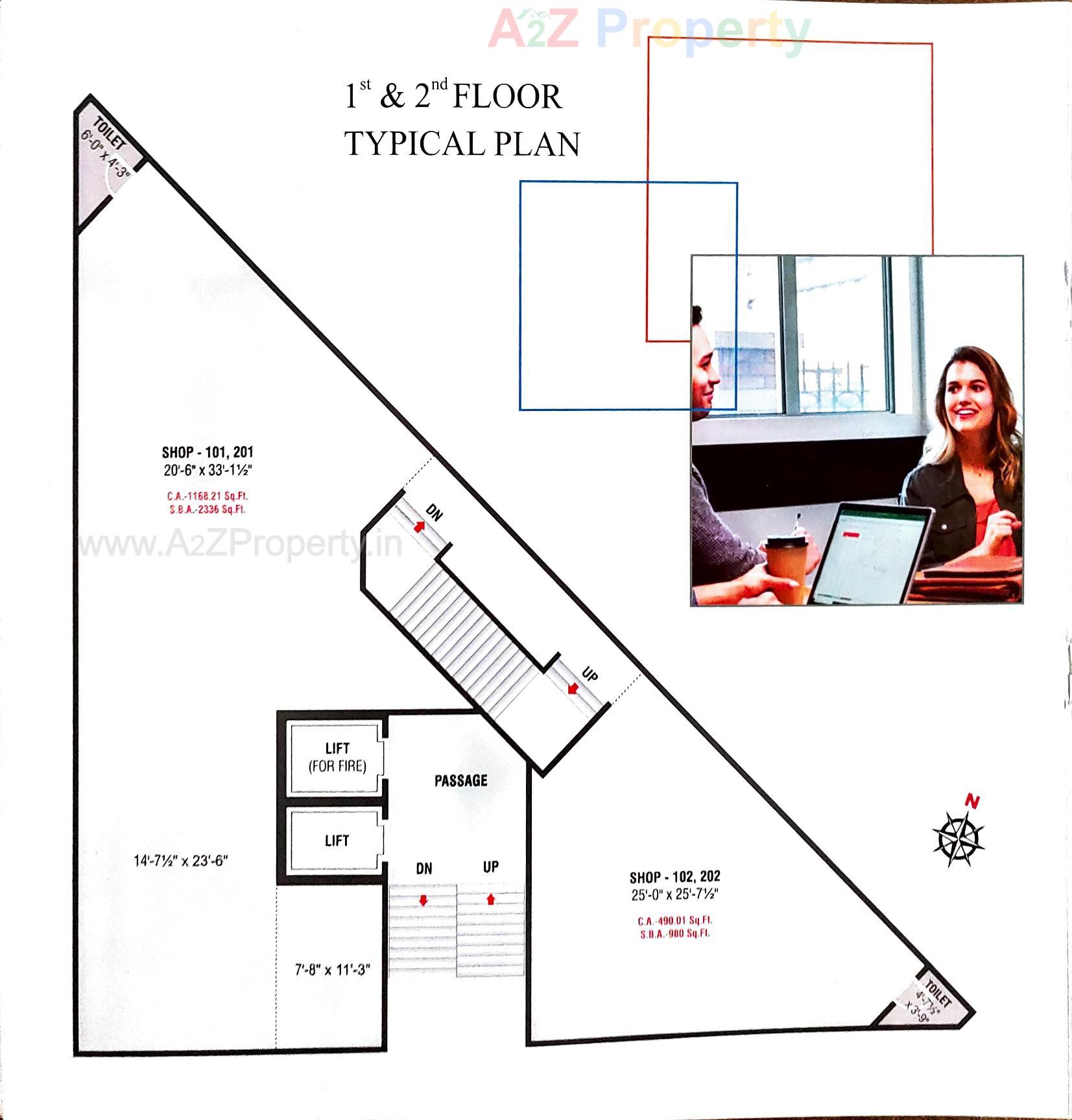  of real estate project Rivanta Square located at Variav, Surat, Gujarat