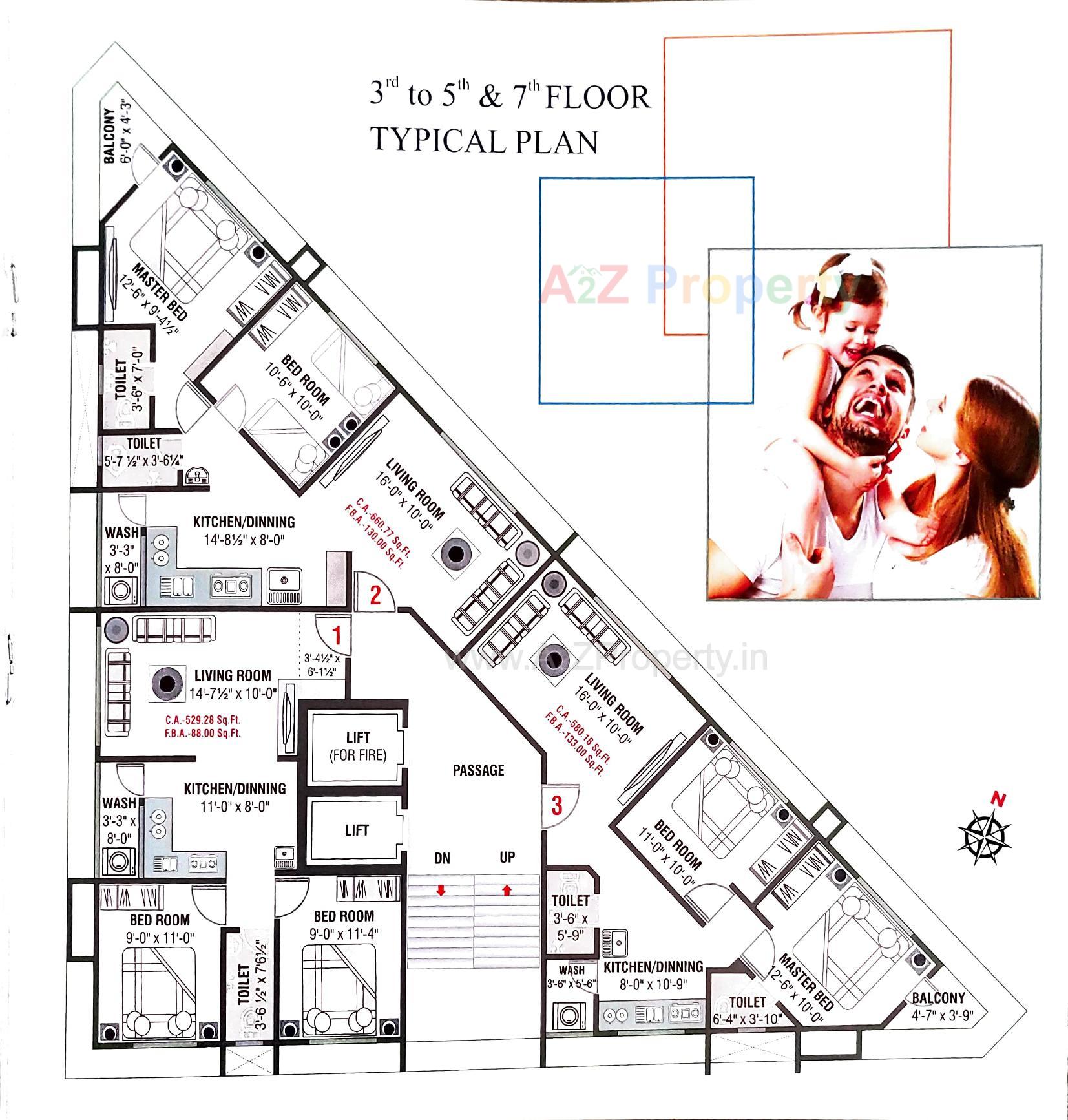 Layout of real estate project Rivanta Square located at Variav, Surat, Gujarat