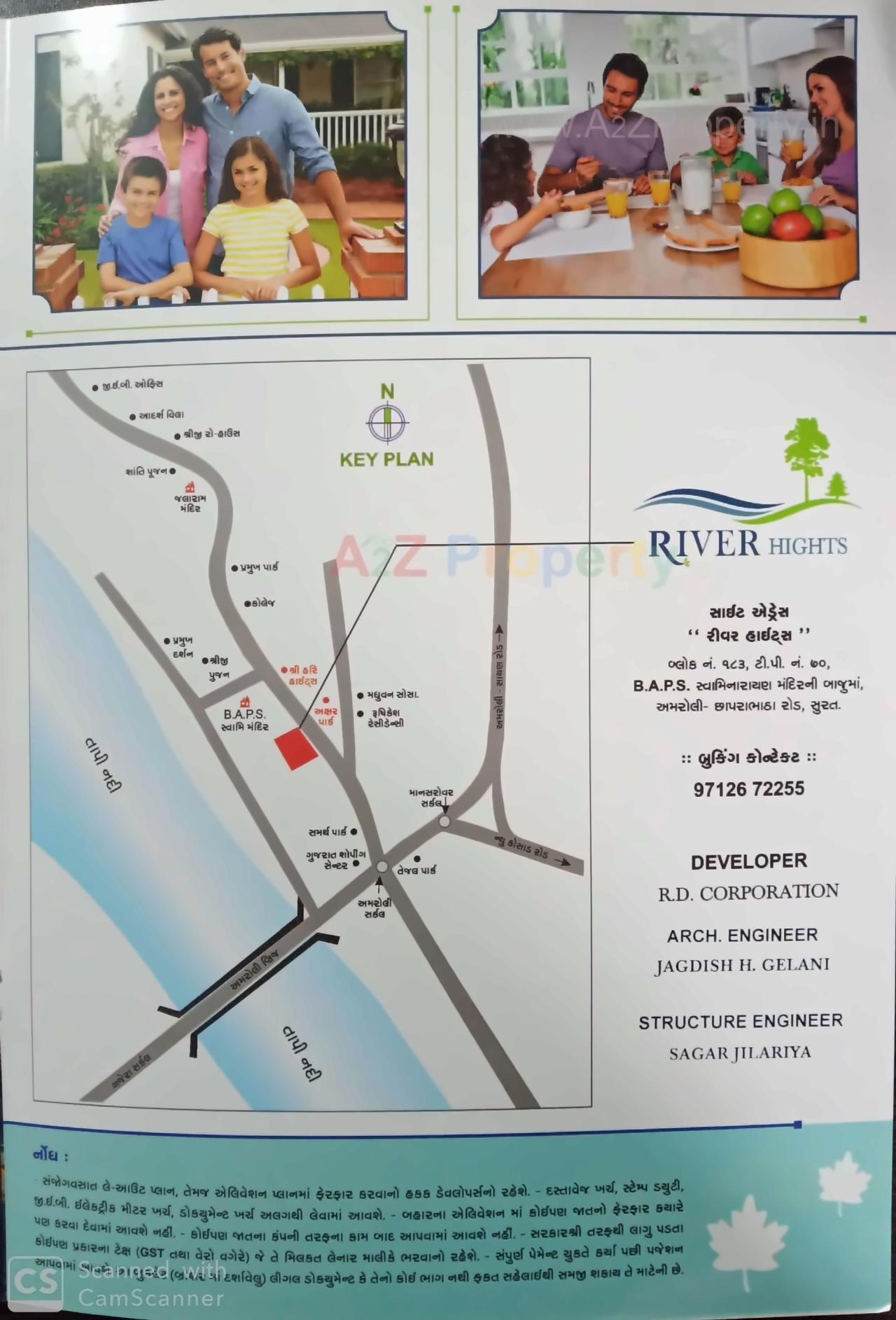  of real estate project River Heights located at Surat, Surat, Gujarat