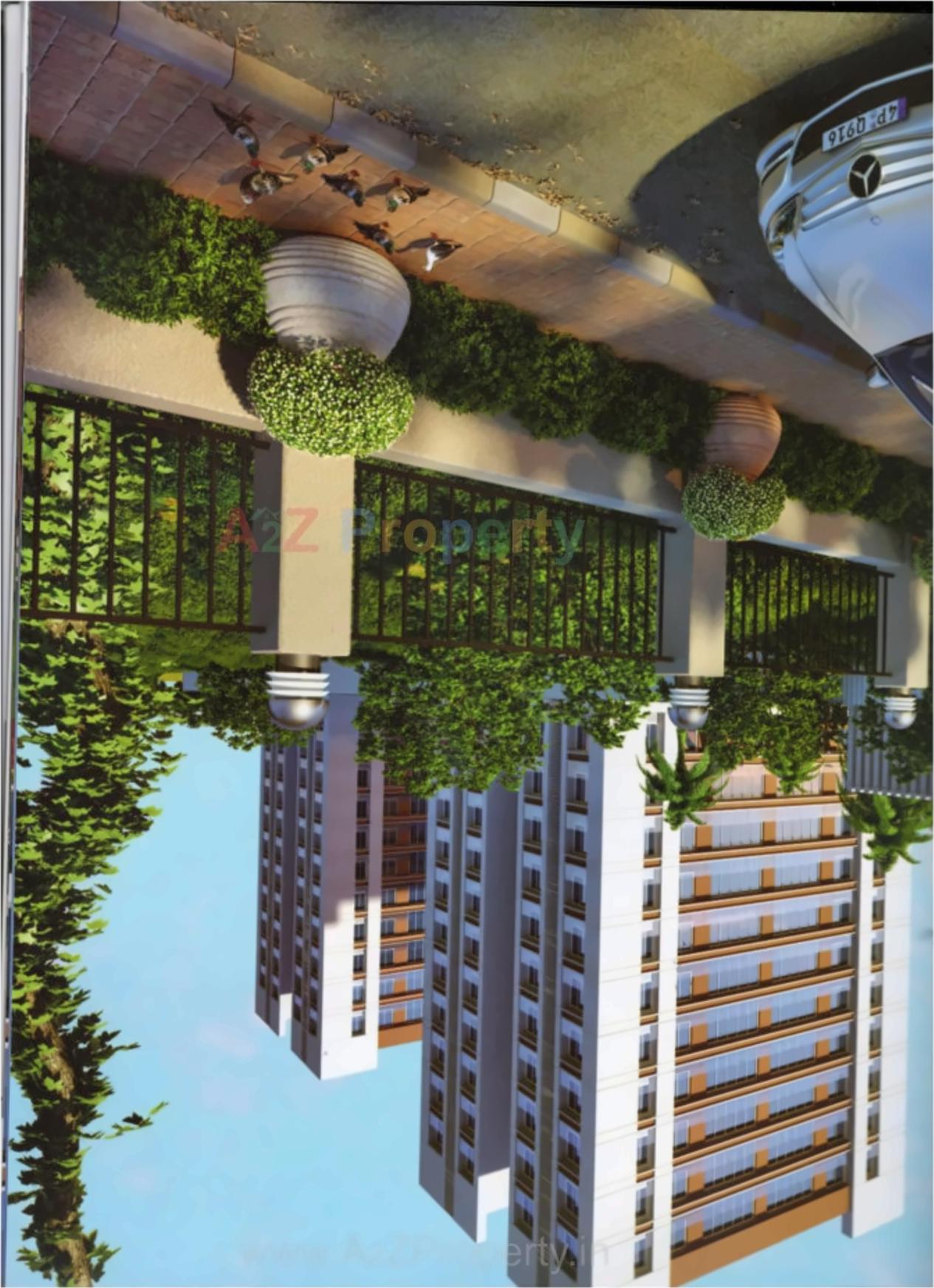 3D Elevation of real estate project Rivoli Heights located at Vesu, Surat, Gujarat