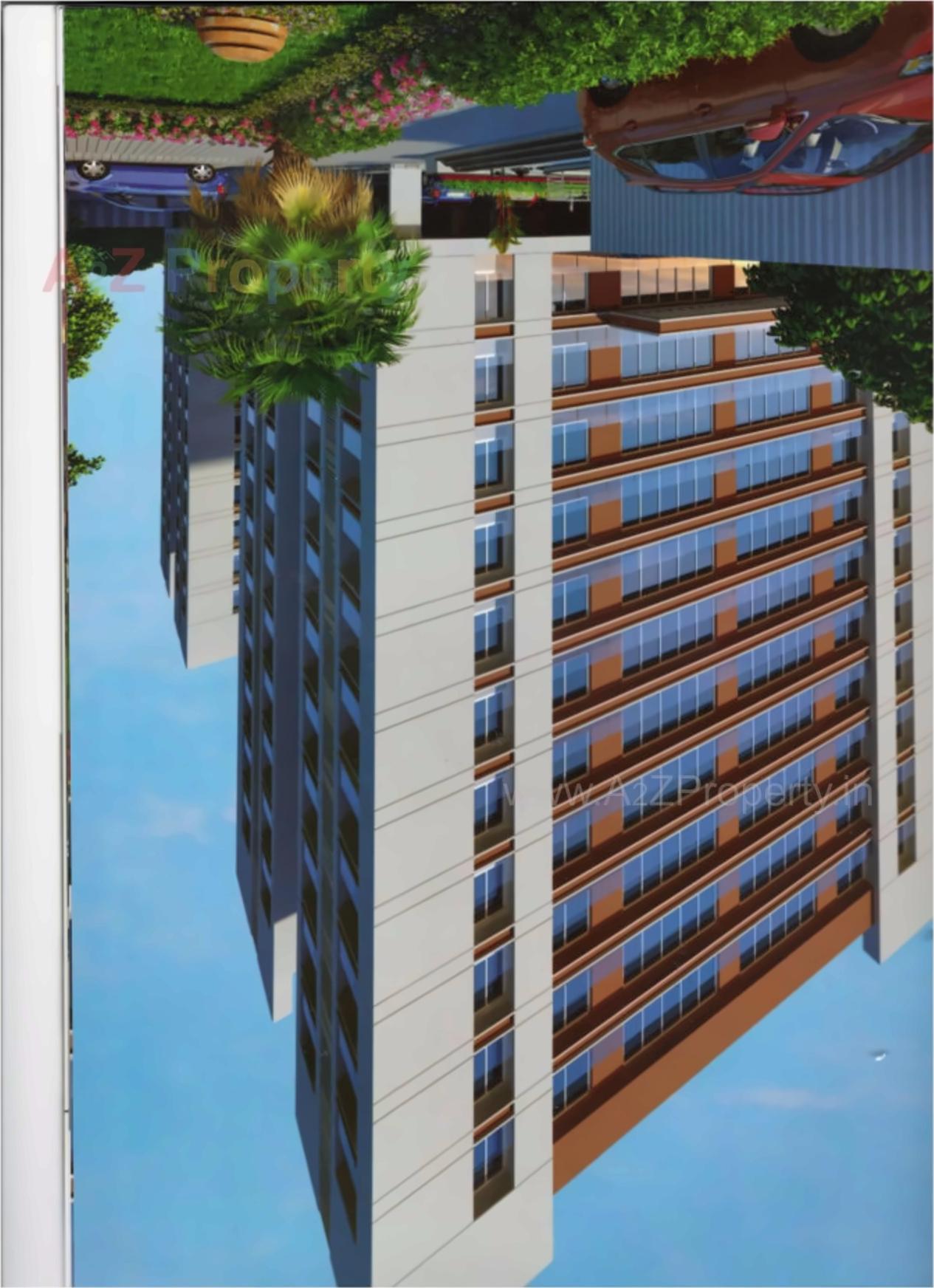 3D Elevation of real estate project Rivoli Heights located at Vesu, Surat, Gujarat