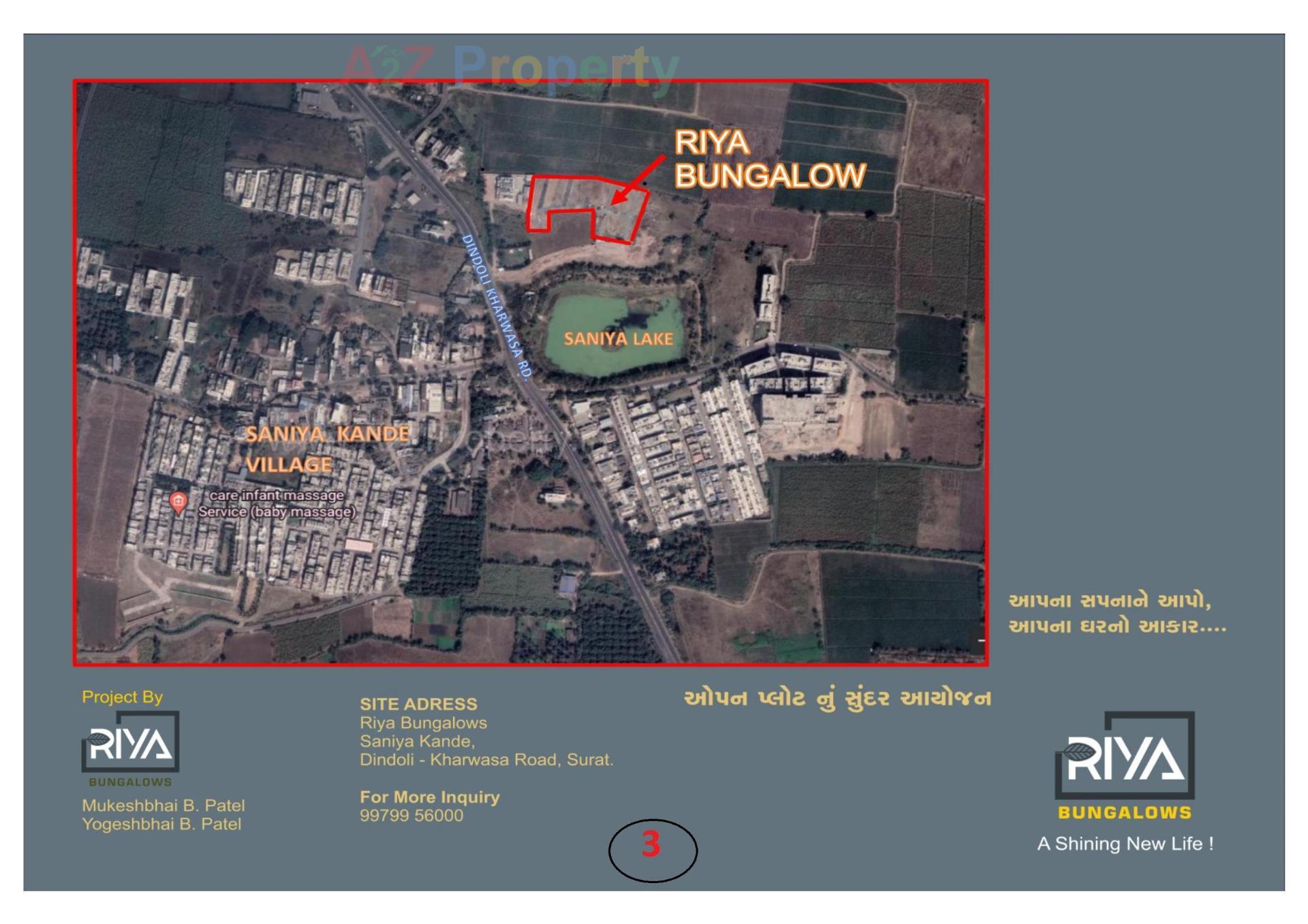  of real estate project Riya Bunglows located at Saniya-kande, Surat, Gujarat
