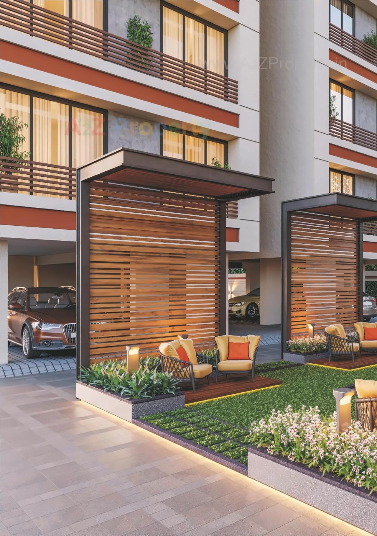 3D Elevation of real estate project Rng Avenue located at Pal, Surat, Gujarat