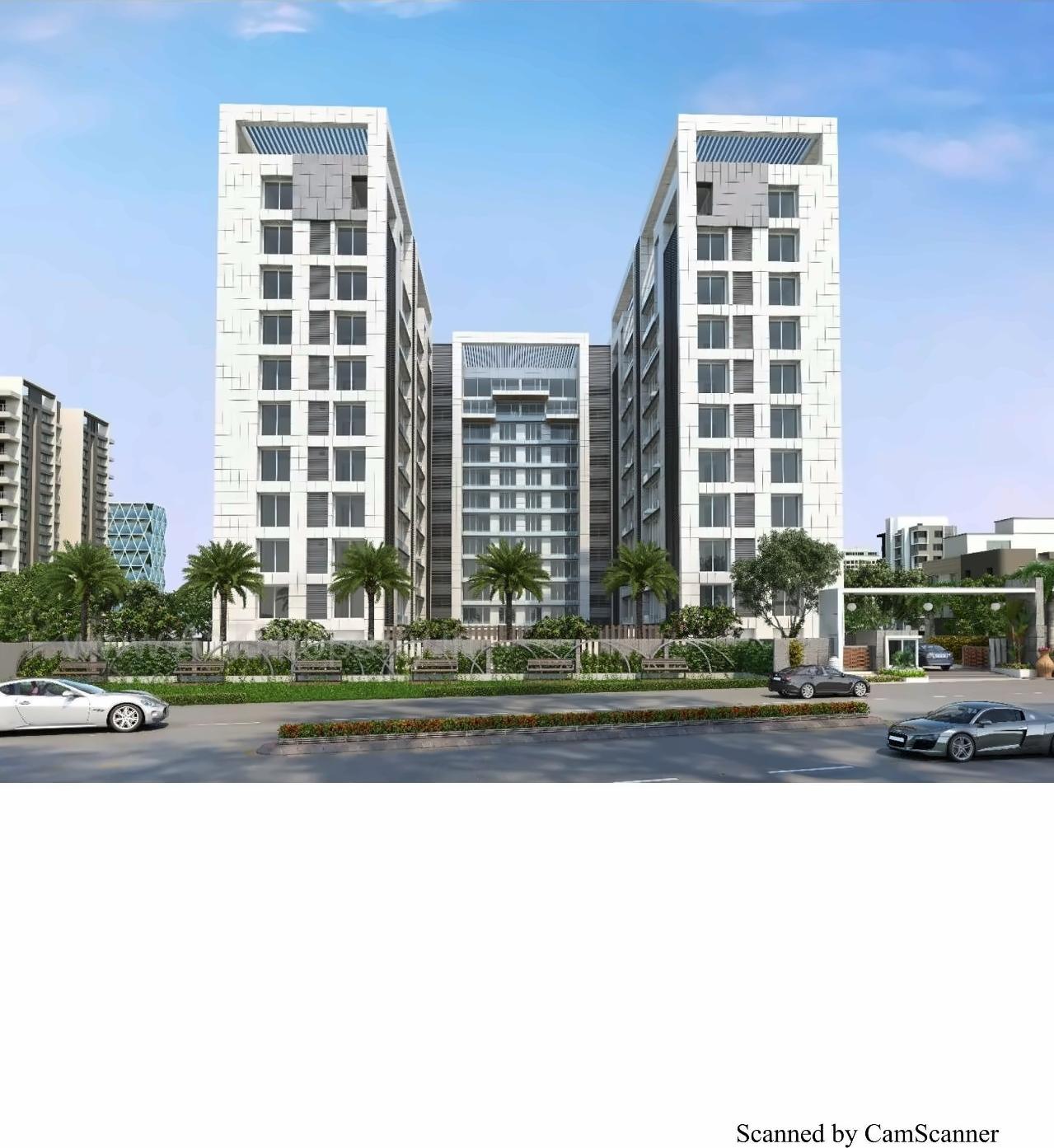 3D Elevation of real estate project Roscoe located at Dabholi, Surat, Gujarat