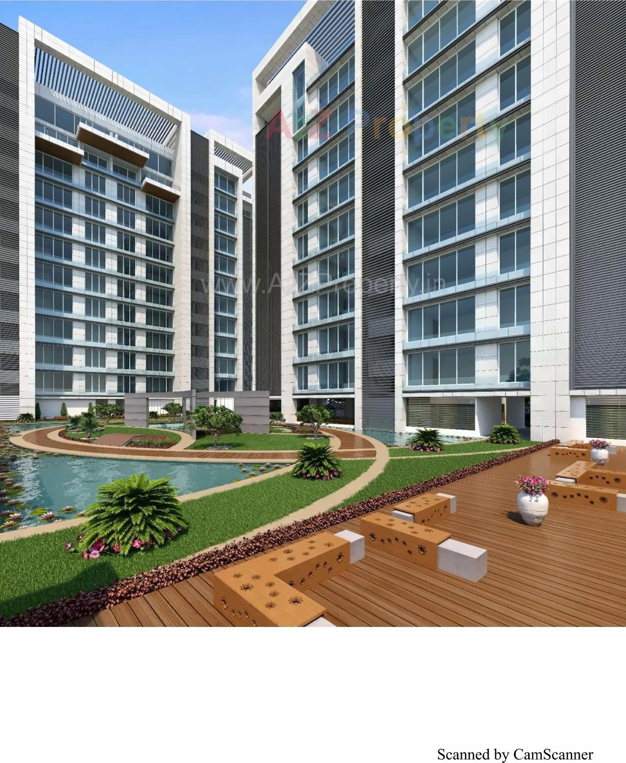 3D Elevation of real estate project Roscoe located at Dabholi, Surat, Gujarat