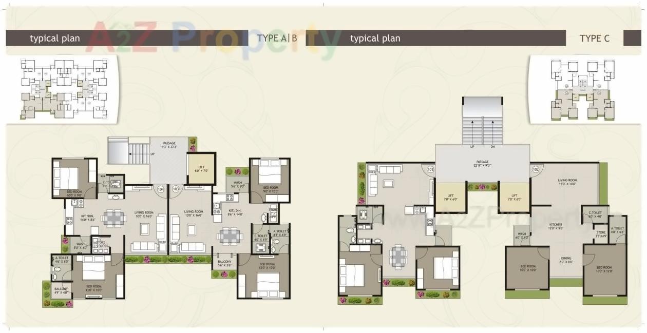Layout of real estate project Royal Heaven located at Puna, Surat, Gujarat