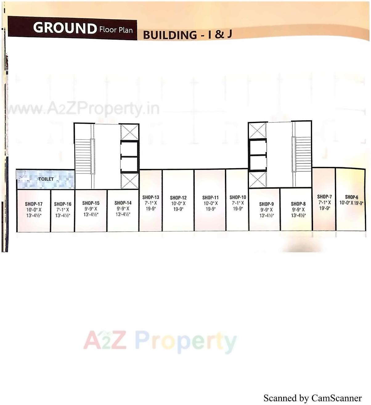 Layout of real estate project Royal Palace located at Dindoli, Surat, Gujarat