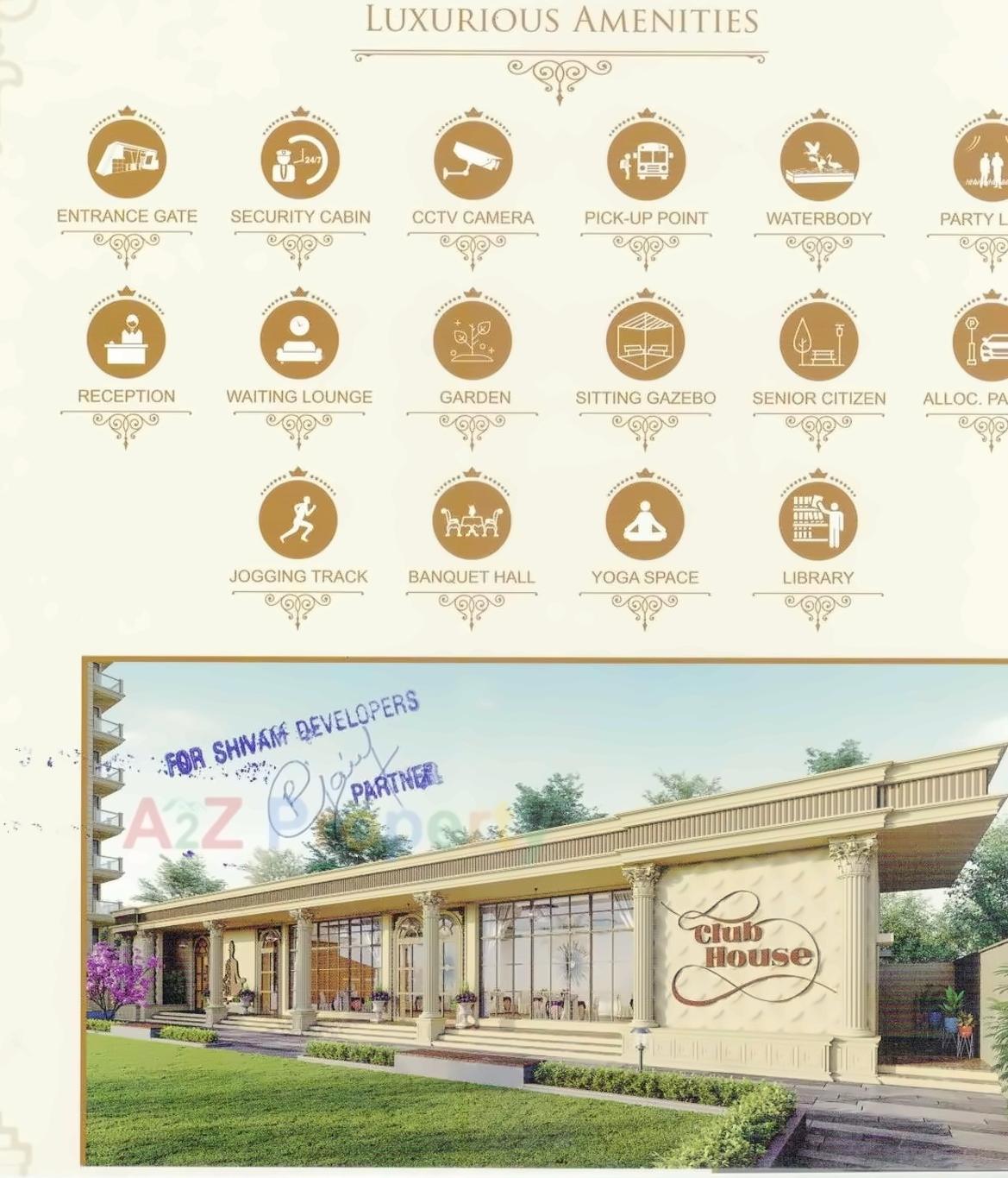  of real estate project Saffron Luxuria located at Valak, Surat, Gujarat