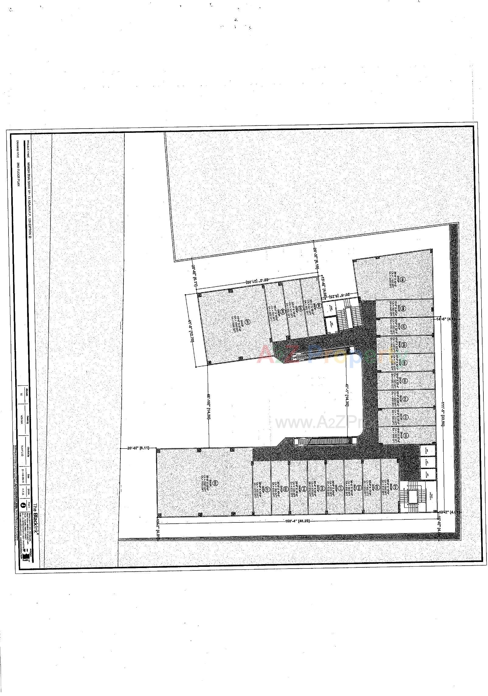 Layout of real estate project Sahaj Icon located at Adajan, Surat, Gujarat