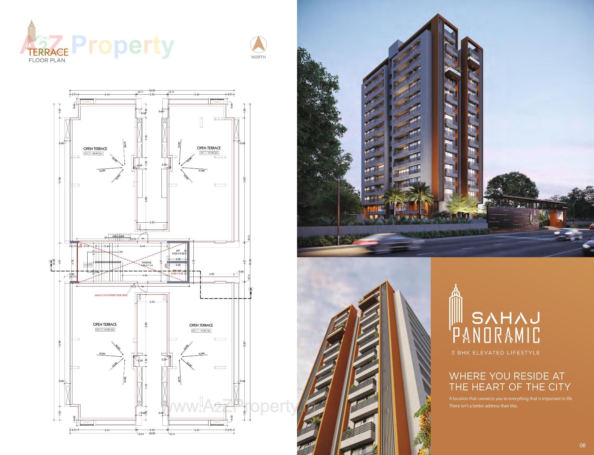  of real estate project Sahaj Panoramic located at Pal, Surat, Gujarat