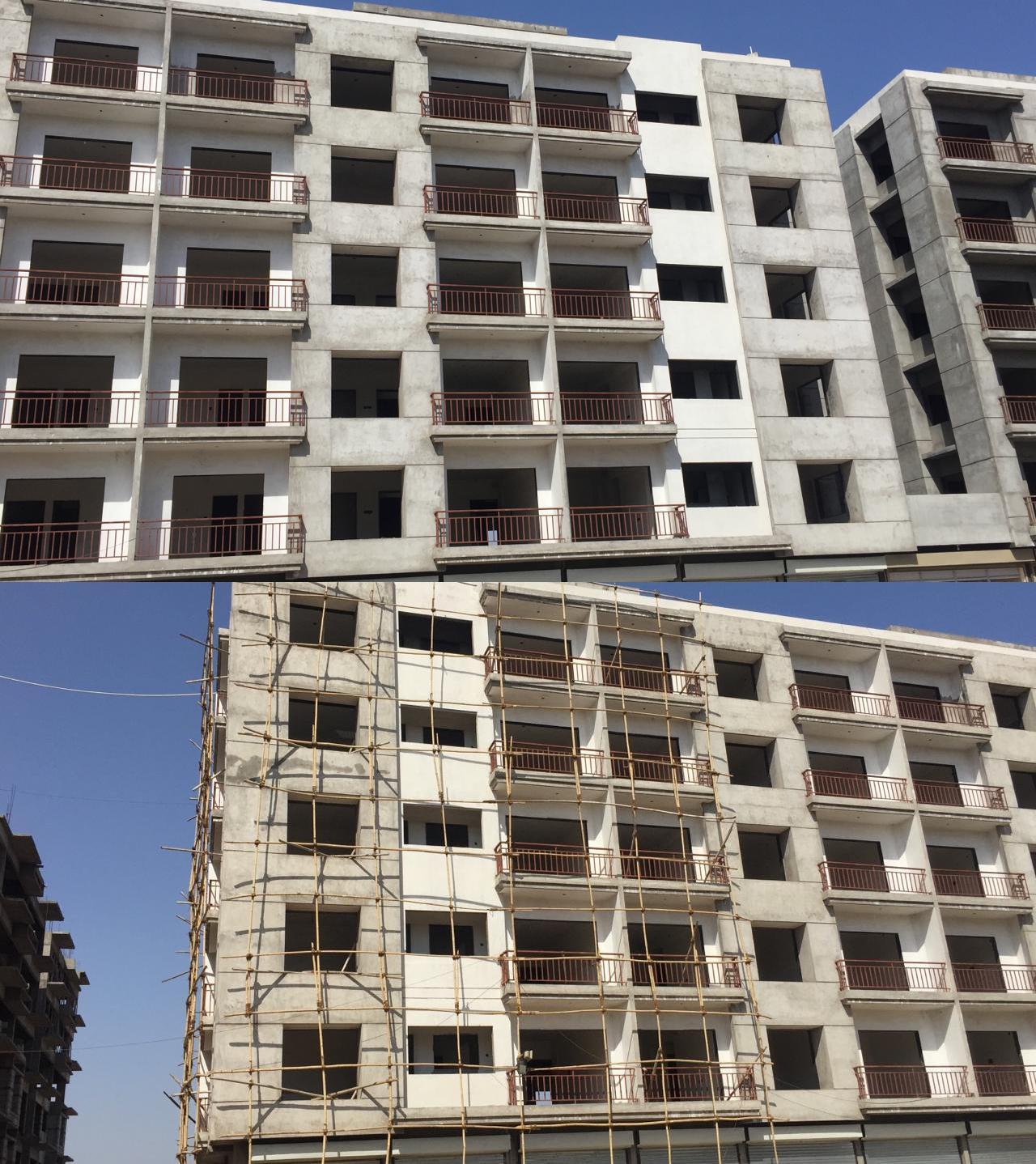 132932_const of real estate project Sahjanand Green City located at Kamrej, Surat, Gujarat