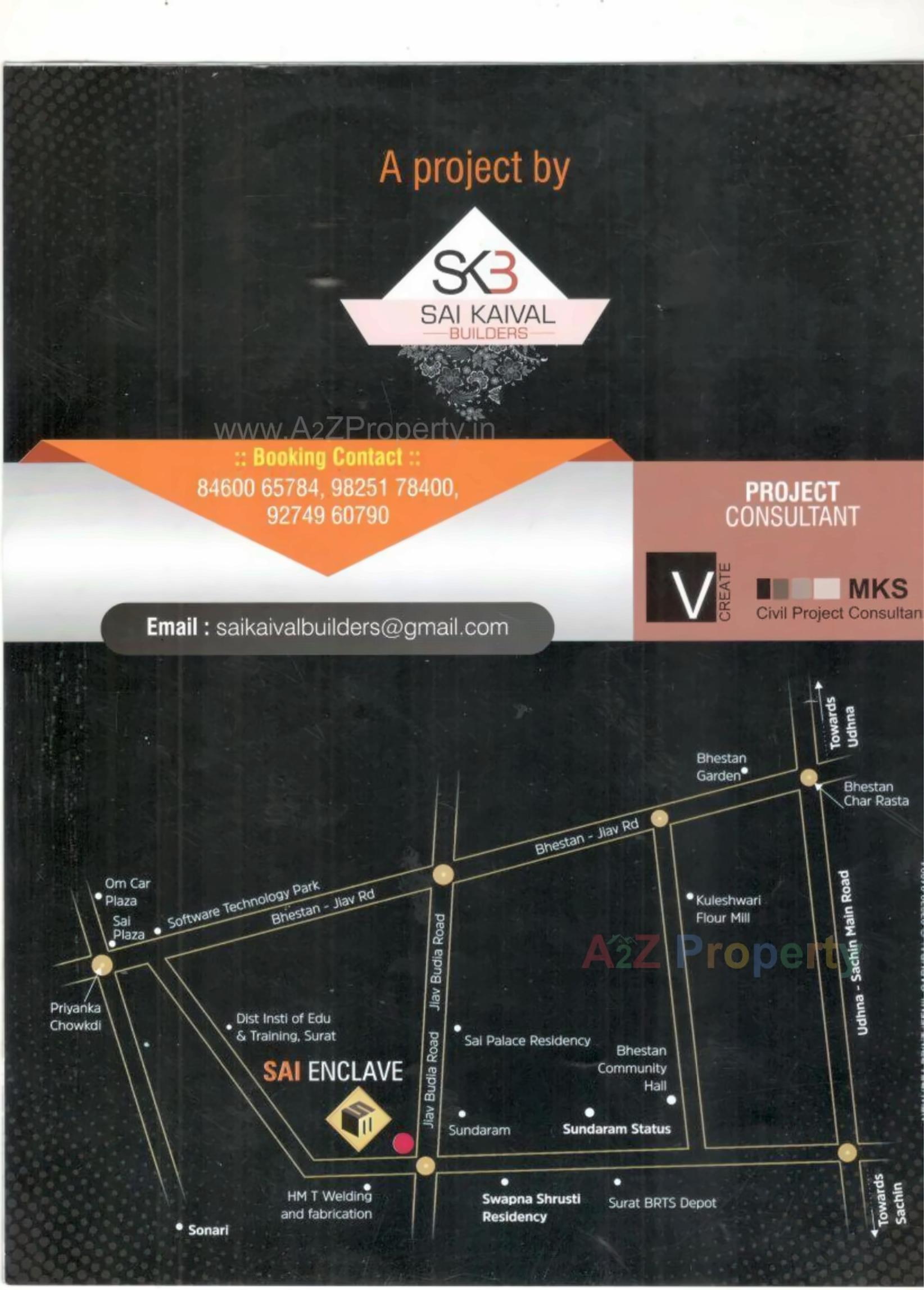  of real estate project Sai Enclave located at Surat, Surat, Gujarat