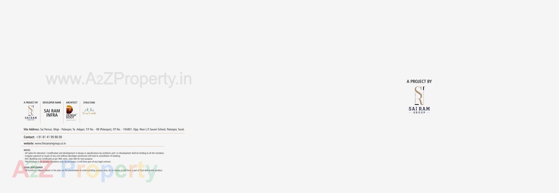  of real estate project Sai Parisar located at Palanpor, Surat, Gujarat