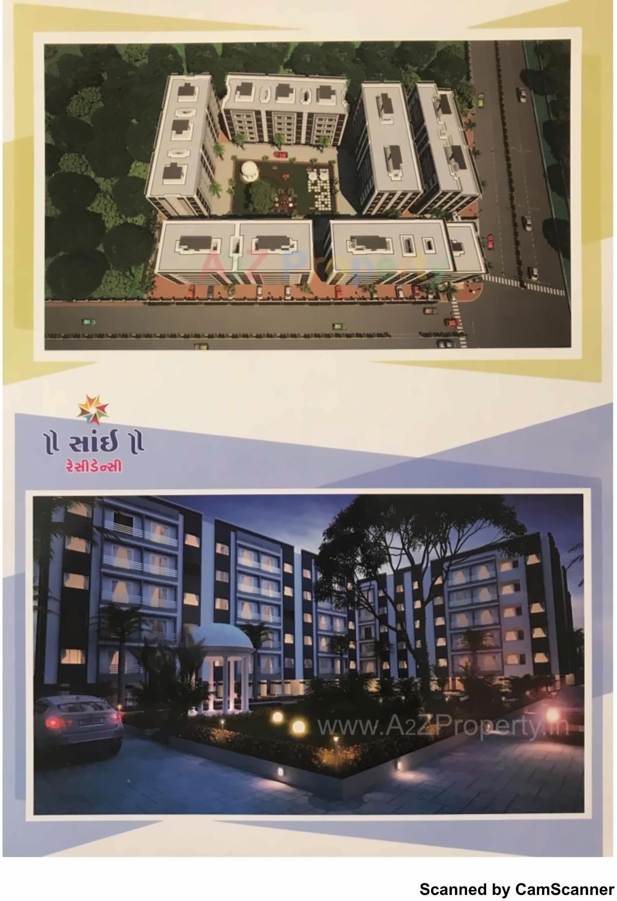 Layout of real estate project Sai Residency located at Vav, Surat, Gujarat